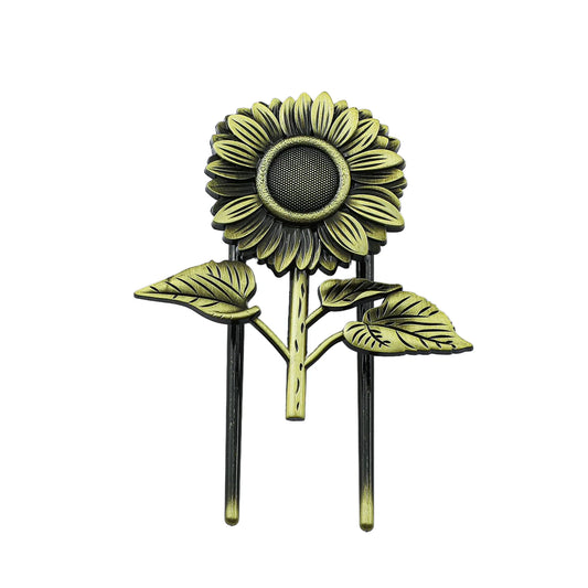 Creative Vintage Love Rose Book Clips – Bronze Metal Bookmark for Book Lovers